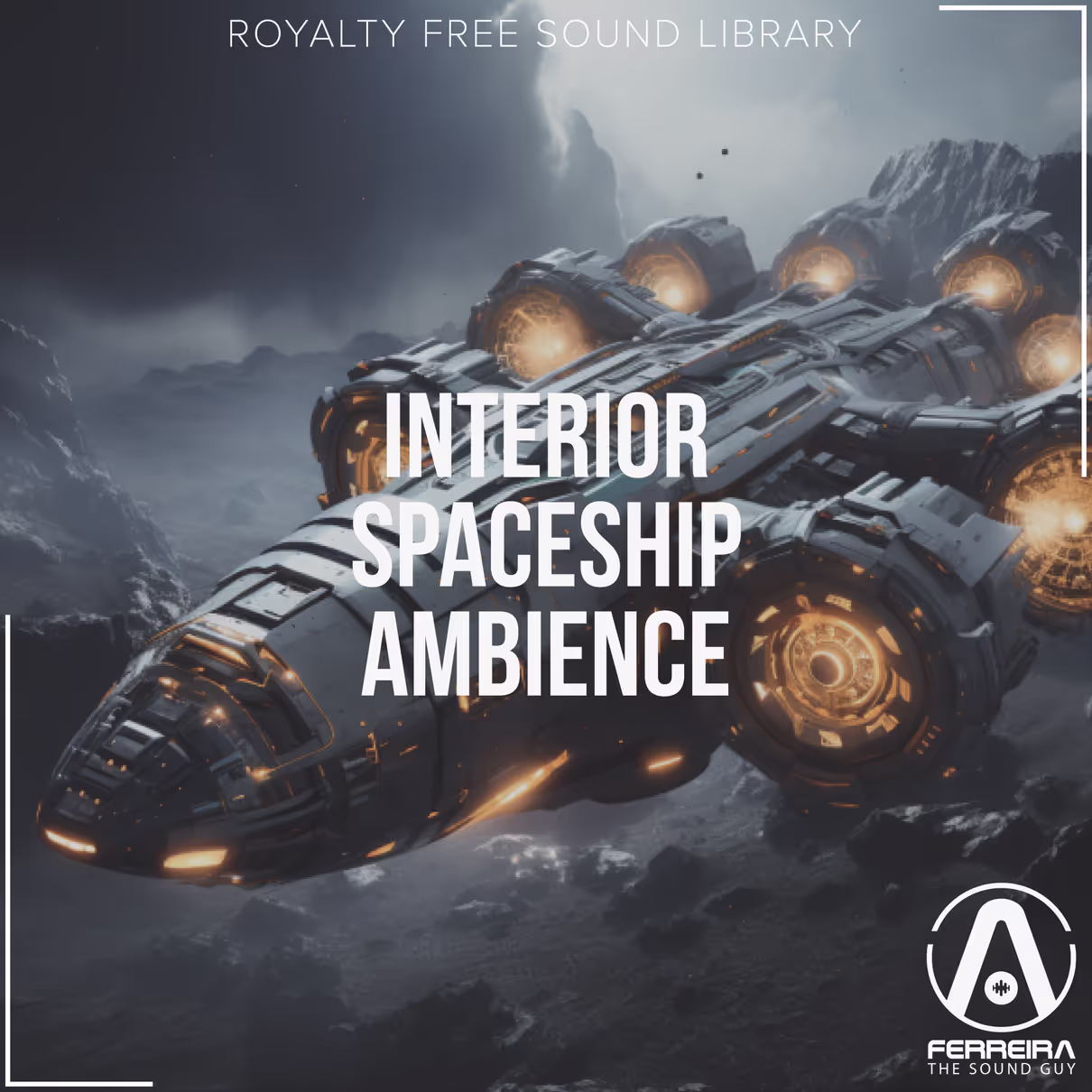 Interior Spaceship Ambience sound effects library by Ferreira the Sound Guy