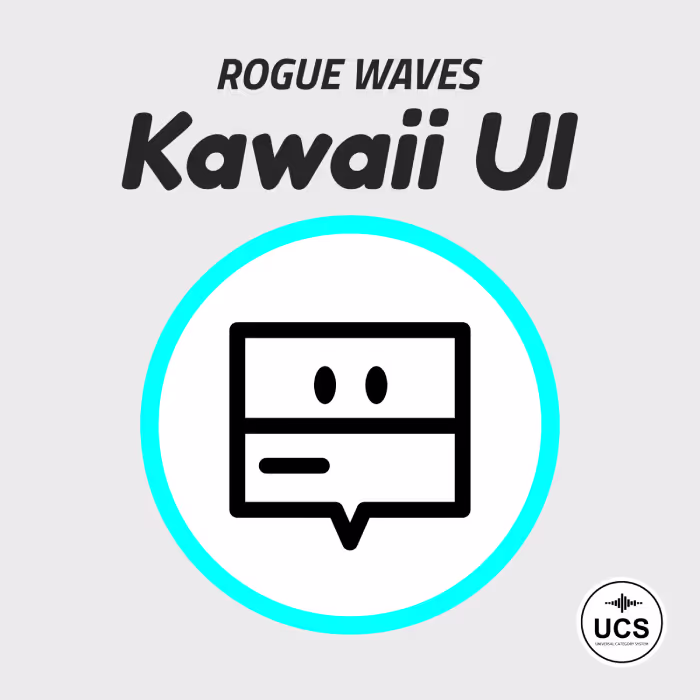 Kawaii UI sound effects library by Rogue Waves