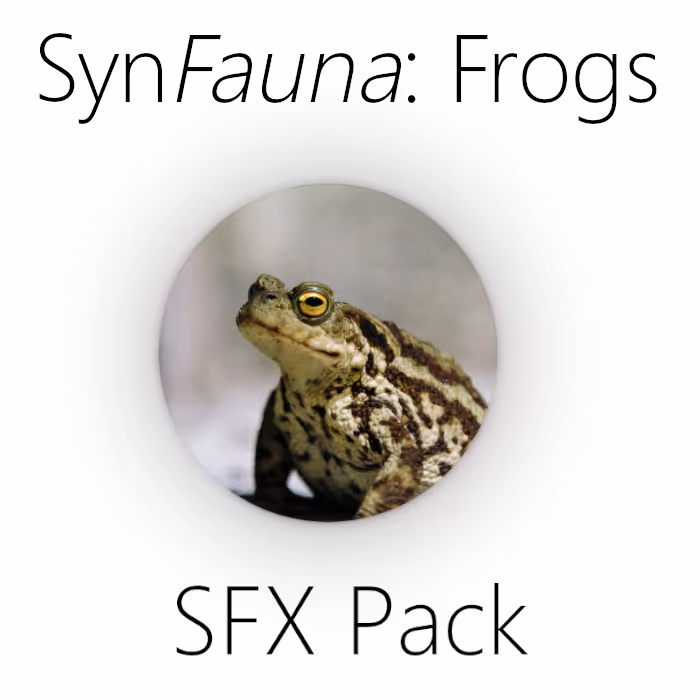 SynFauna: Frogs sound effects library by Sound Armoury