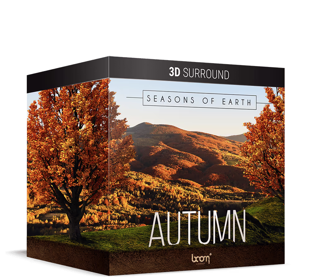 Seasons of Earth - Autumn sound effects library by BOOM Library