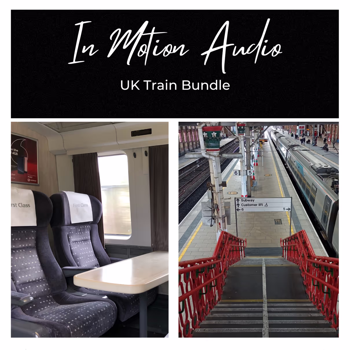 UK Train Bundle by In Motion Audio