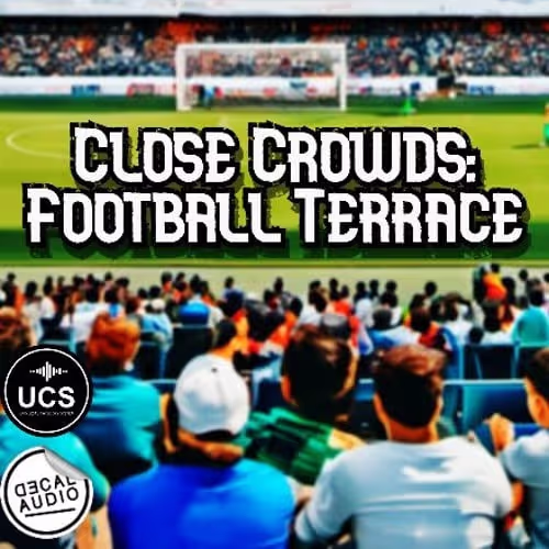 Close Crowds: Football Terrace sound effects library by Decal Audio