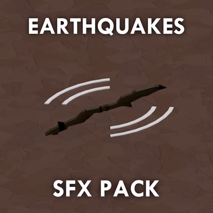 Earthquakes sound effects library by Sound Armoury