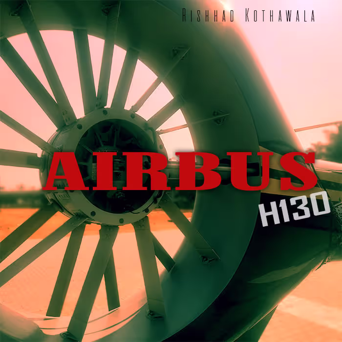 Airbus H130 helicopter sound effects library by Rishhad Kothawala