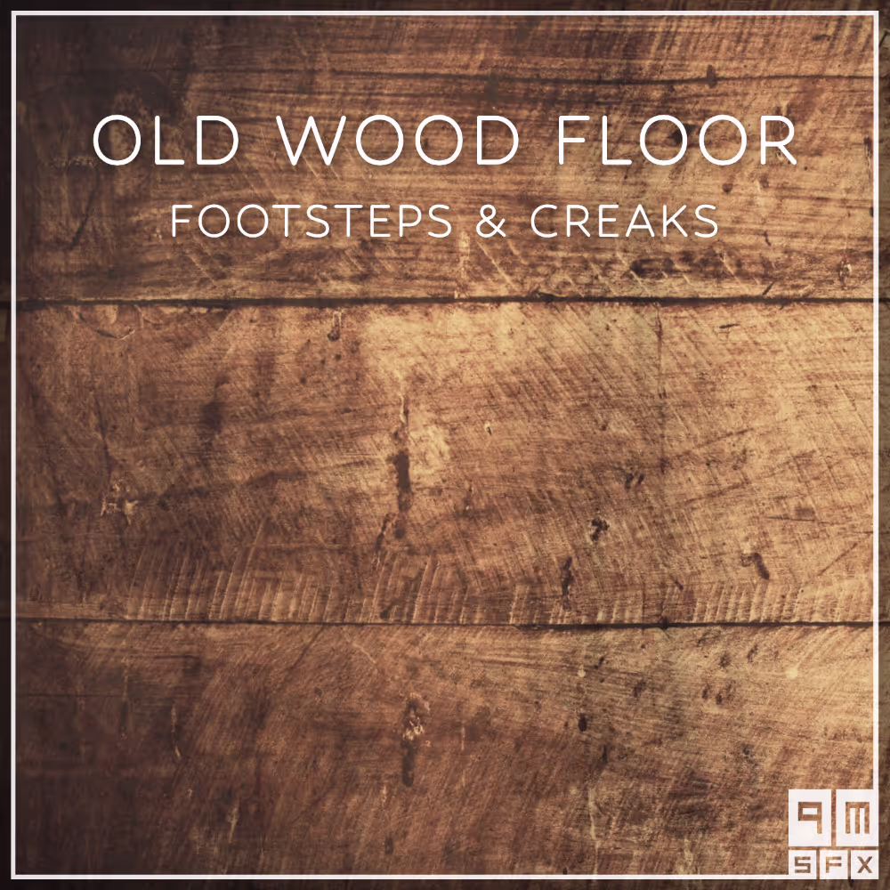 OLD WOOD FLOOR sound effects library by PMSFX