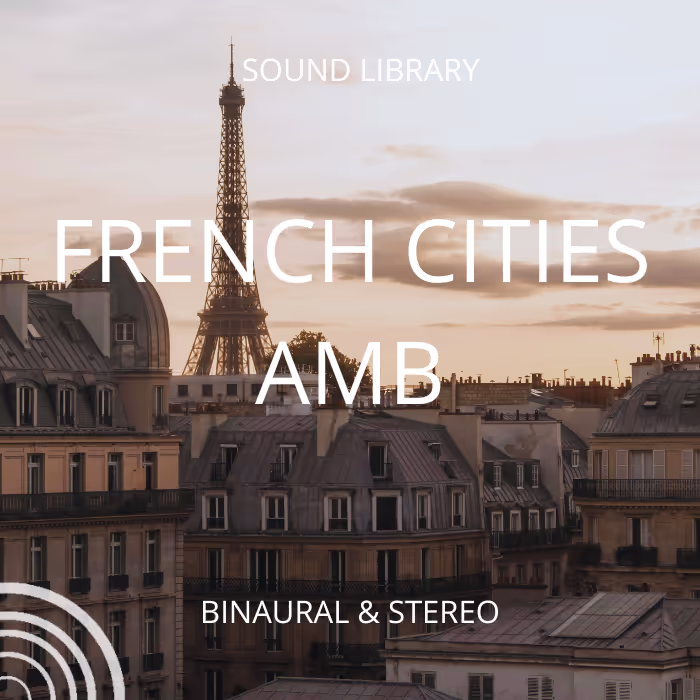 French Cities Ambiance sound effects library by Sound Spectro