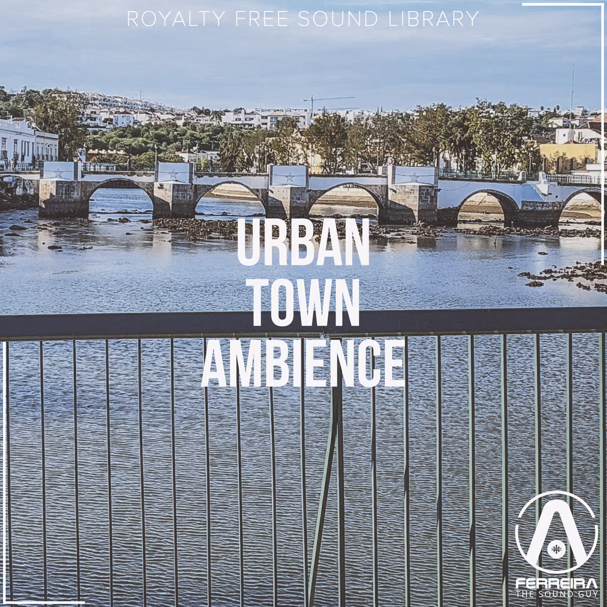 Urban Town Ambience sound effects library by Ferreira the Sound Guy