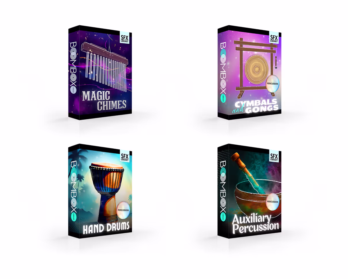 Percussion Bundle by Boom Box Library