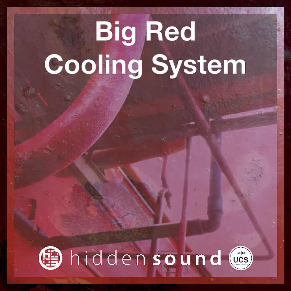 Big Red Cooling System sound effects library by Hidden Sound