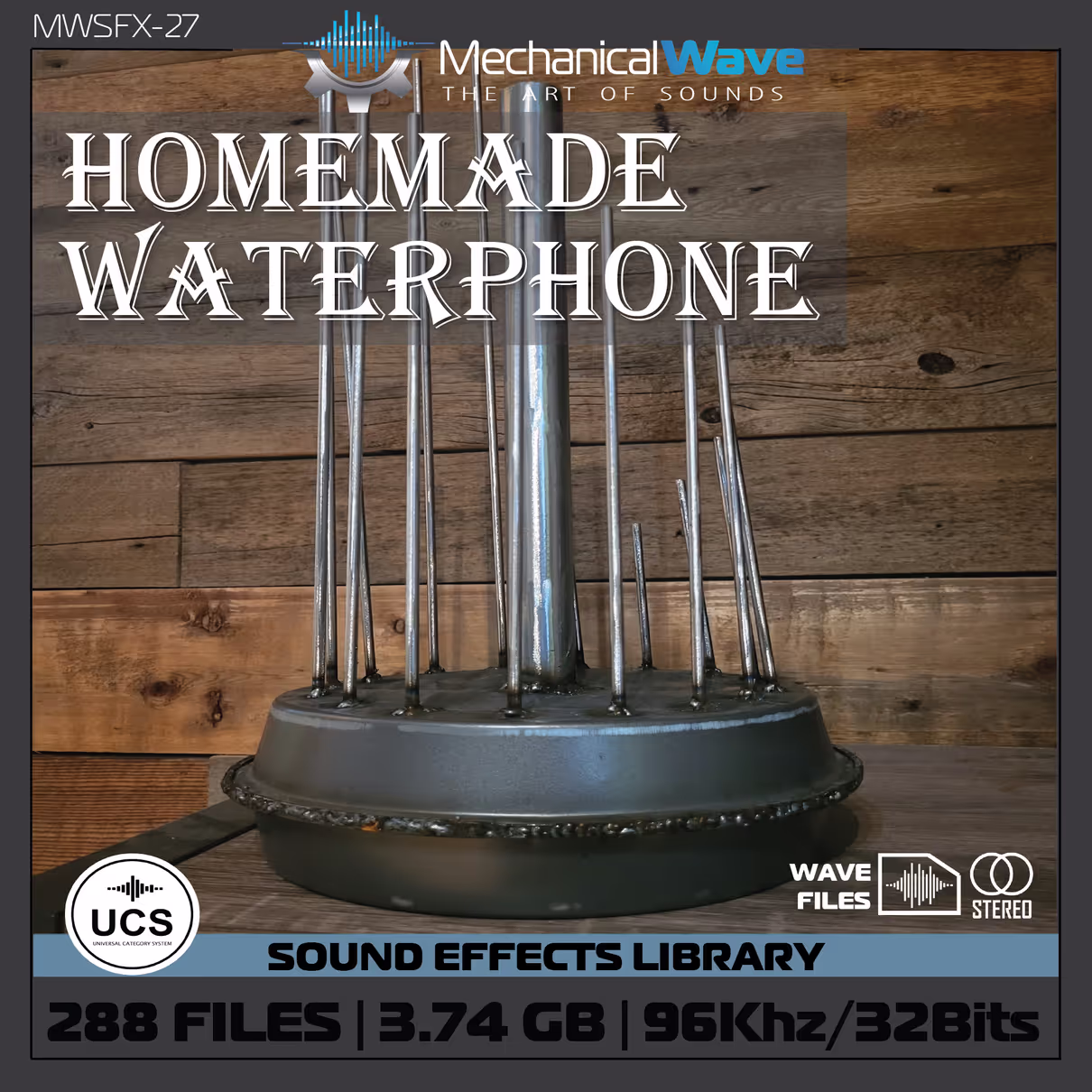 Homemade Waterphone virtual instrument by Mechanical Wave