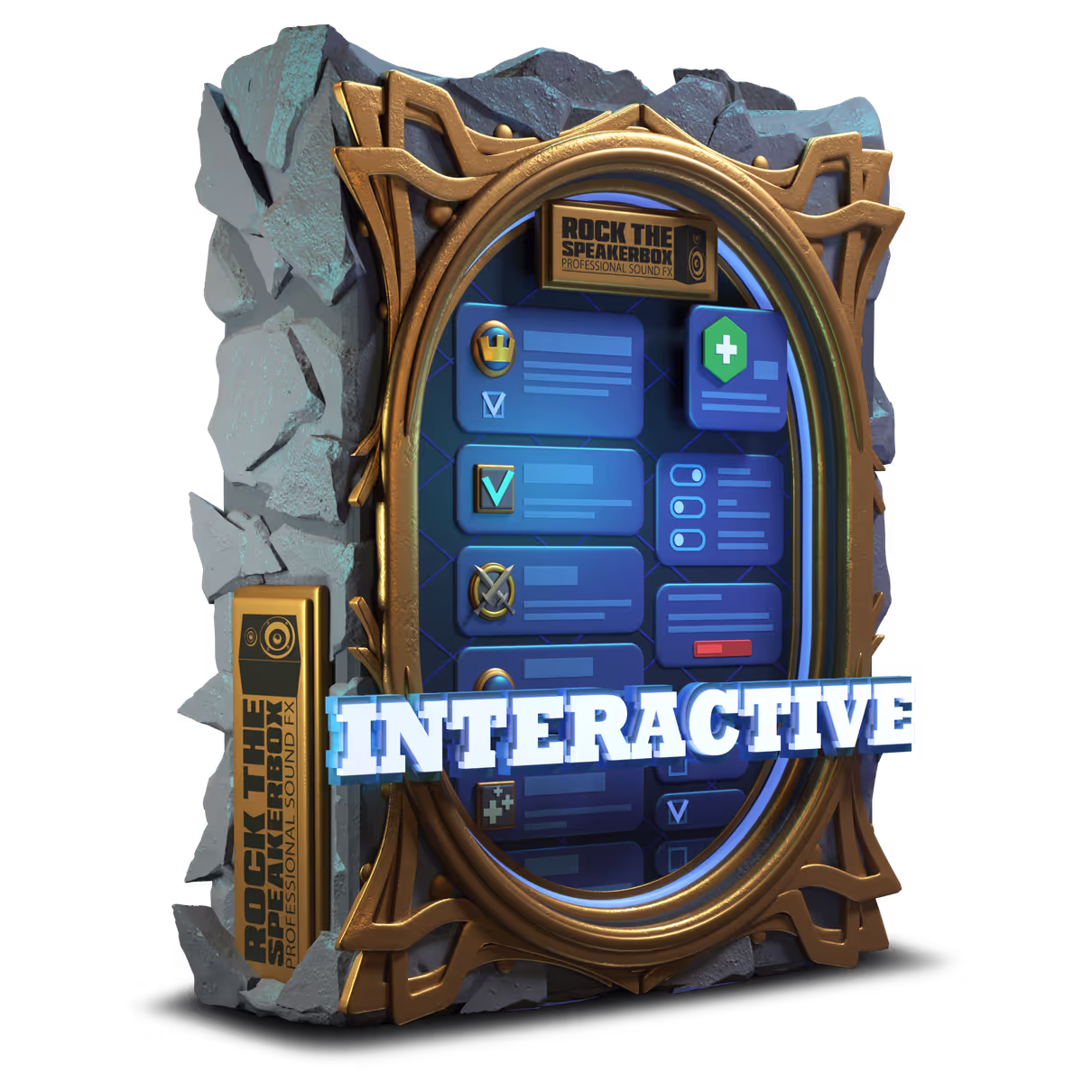 Interactive - Game UI sound effects library by Rock The Speakerbox
