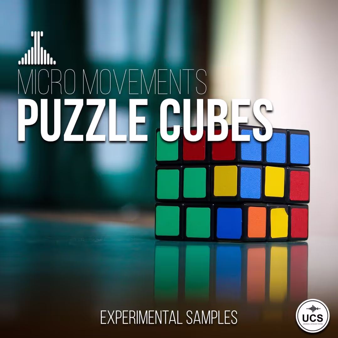 Micro Movements: Puzzle Cubes sound effects library by Experimental Samples