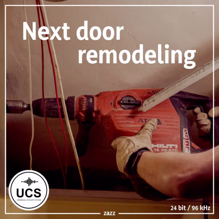 Next door remodeling sound effects library by zazz