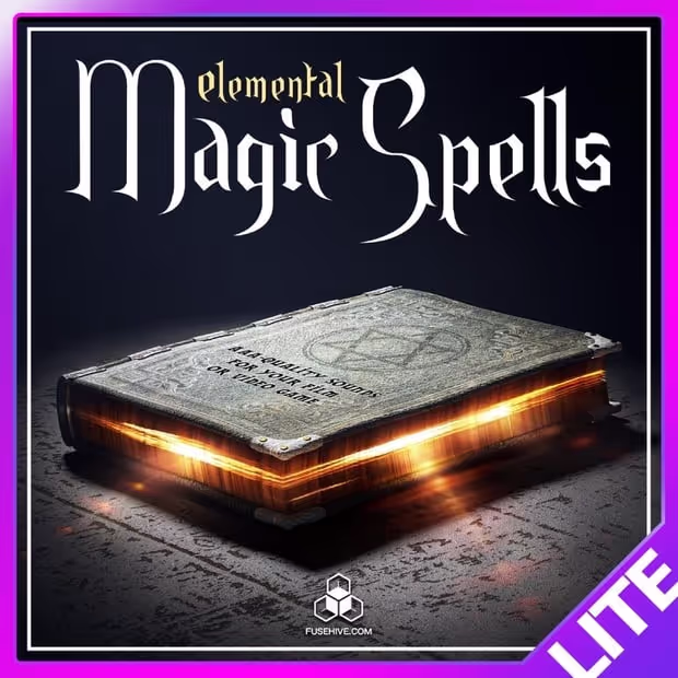 RPG Elemental Magic Vol. 1 - Fire, Water, Wind, Air, Earth & Wood Fantasy Spells sound effects library by Fusehive