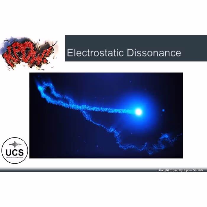 Electrostatic Dissonance sound effects library by Kpow Sounds