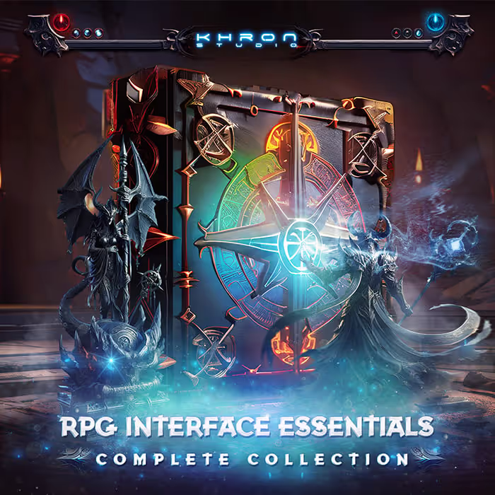 RPG Interface Essentials - Complete Collection sound effects library by Khron Studio