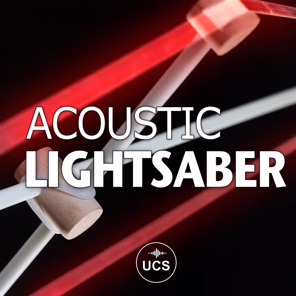 Acoustic Lightsaber sound effects library by Nicolas Titeux