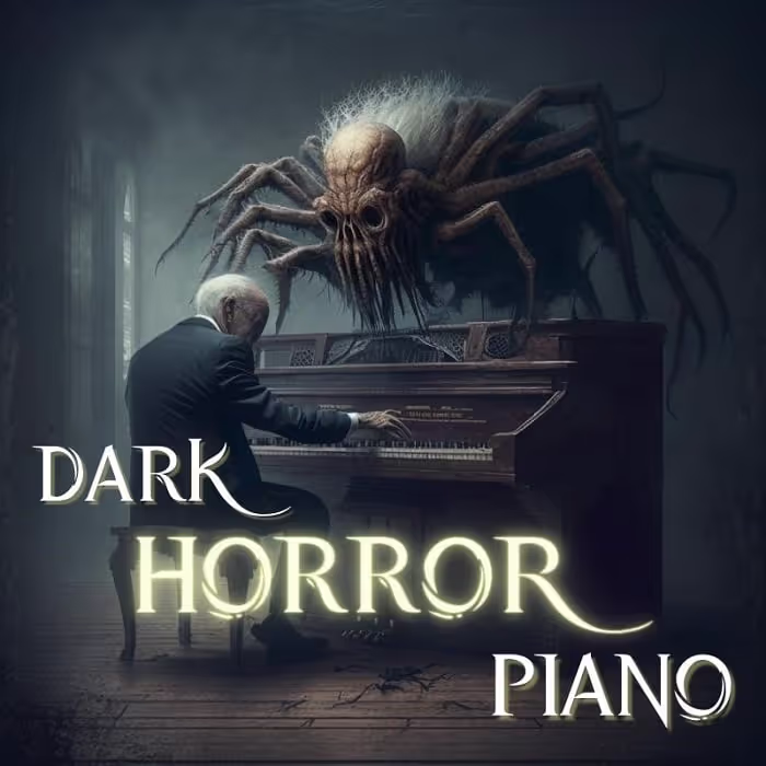 Dark Horror Piano Music Loops sound effects library by Cyberwave Orchestra