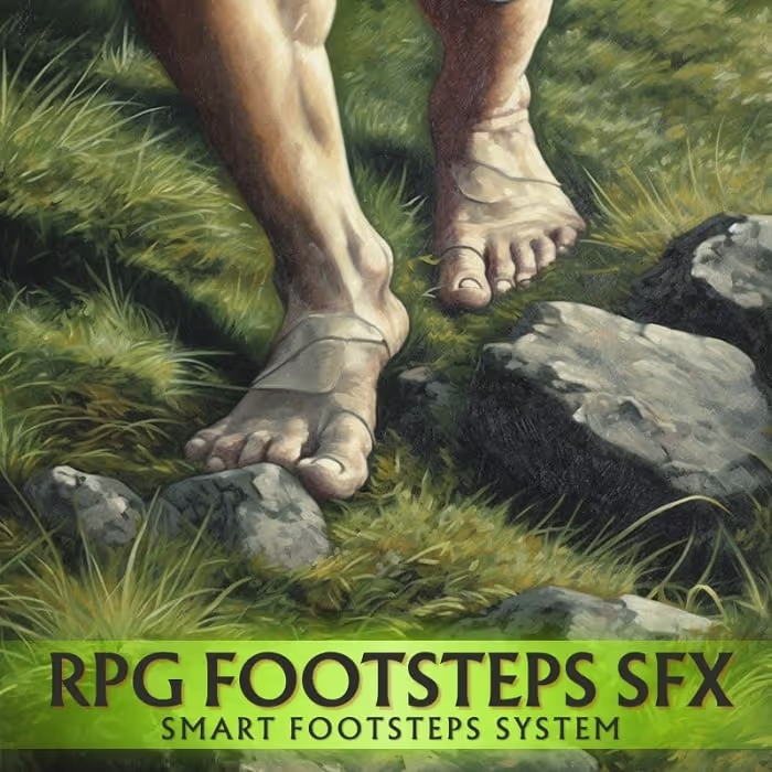 RPG Footsteps SFX - Smart Footsteps Sound System by Cyberwave Orchestra