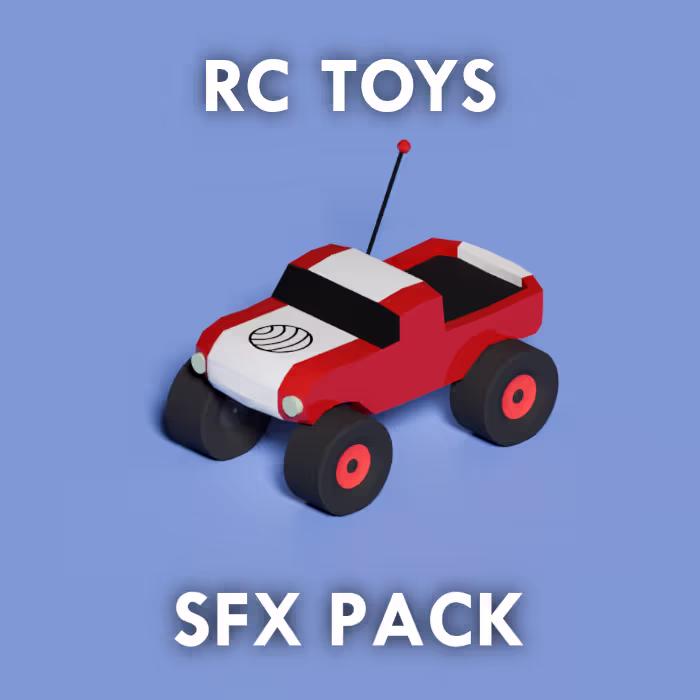 RC Toys sound effects library by Sound Armoury