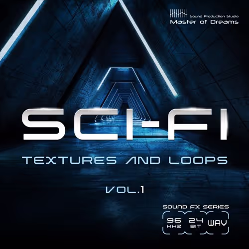 Sci-Fi Textures and Loops Vol.1 sound effects library by Master of Dreams