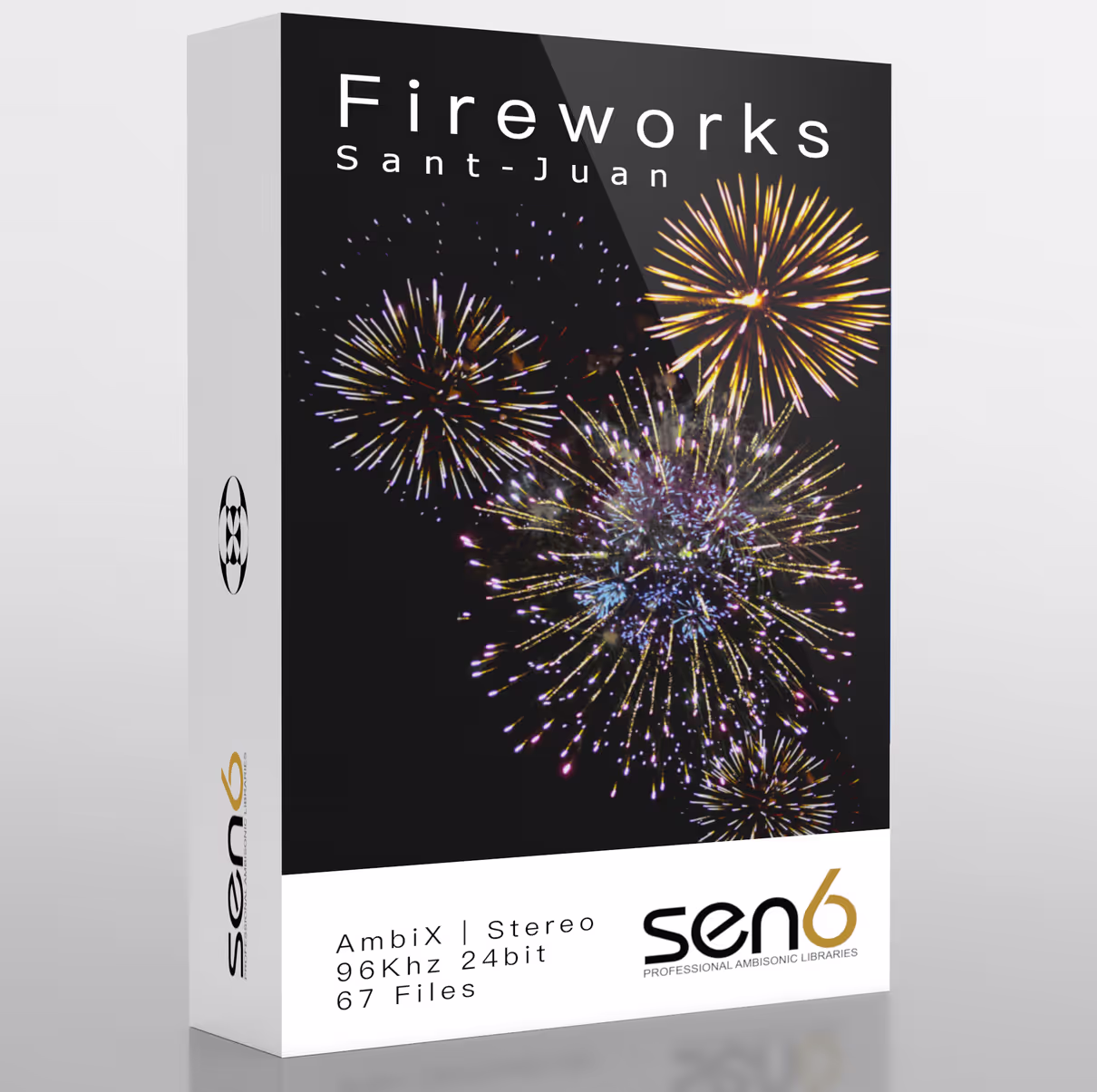 Fireworks - Sant Juan Barcelona sound effects library by Sen6