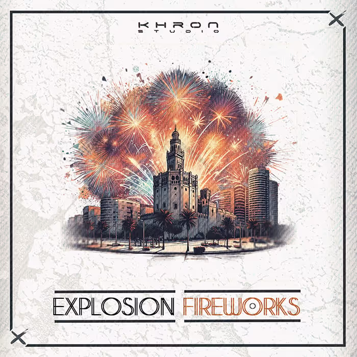 Explosion Fireworks sound effects library by Khron Studio