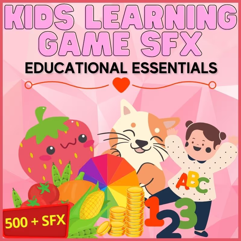 Kids Learning Game Sound Effects: Educational School Essentials by Cyberwave Orchestra