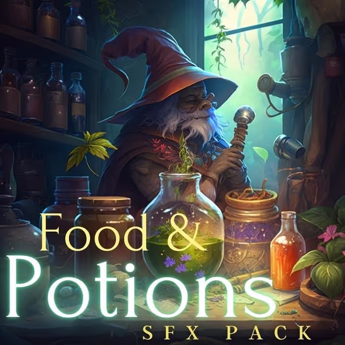 Food And Potions Sound Effects by Cyberwave Orchestra