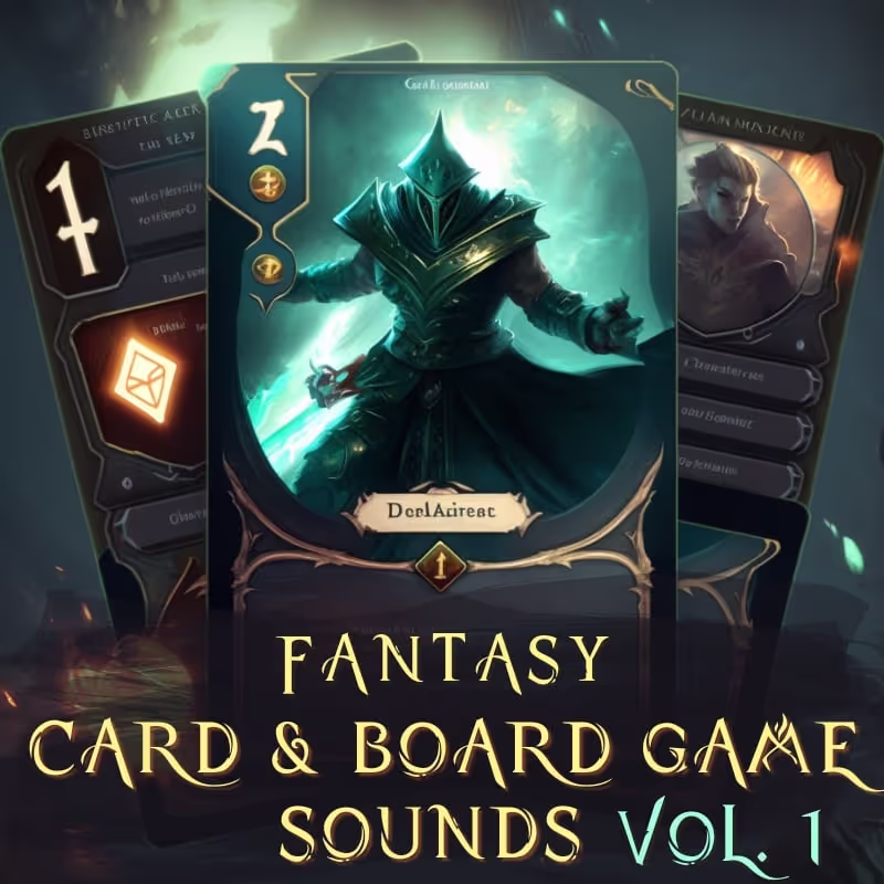 Fantasy Card & Board Game Sound Effects by Cyberwave Orchestra