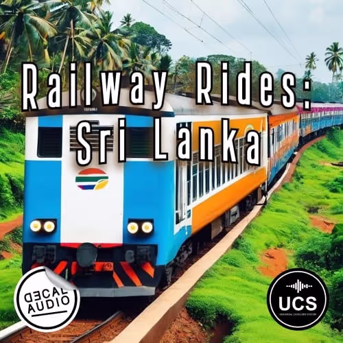 Railway Rides: Sri Lanka sound effects library by Decal Audio