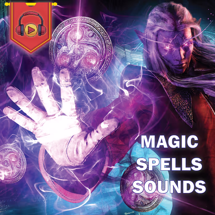 Magic Spells - Volume 01 sound effects library by The Sound Guild