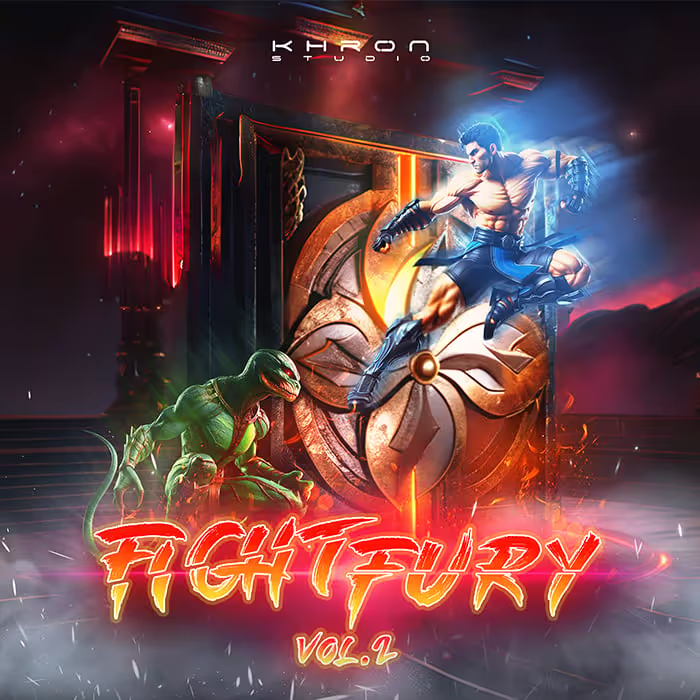 Fight Fury Vol 2 sound effects library by Khron Studio