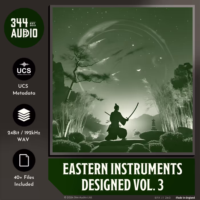 Eastern Instruments Designed Vol. 3 virtual instrument by 344 SFX