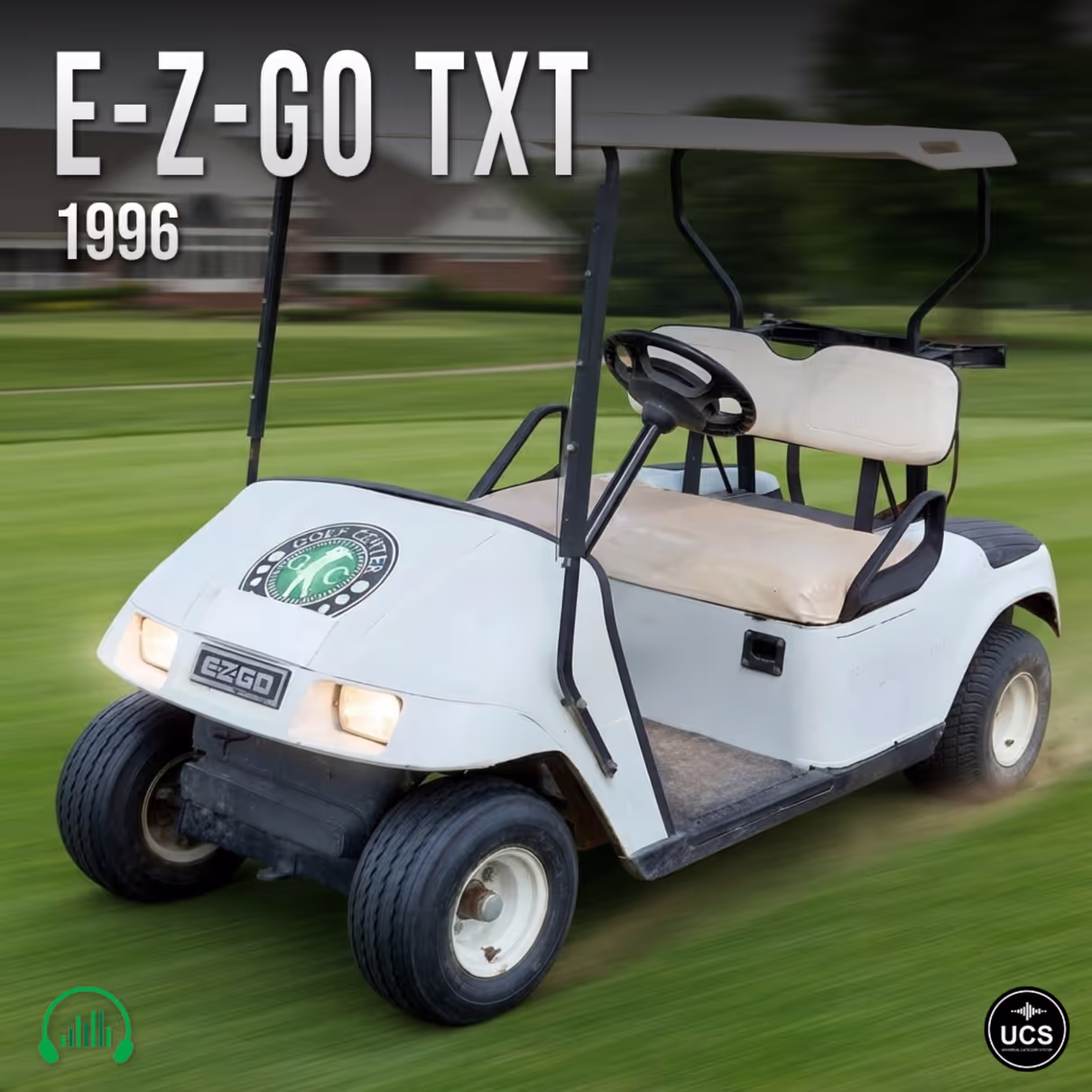 Eโ-โZโ-โGo TXT 1996 electric golf cart sound effects library by Krampfstadt Studio