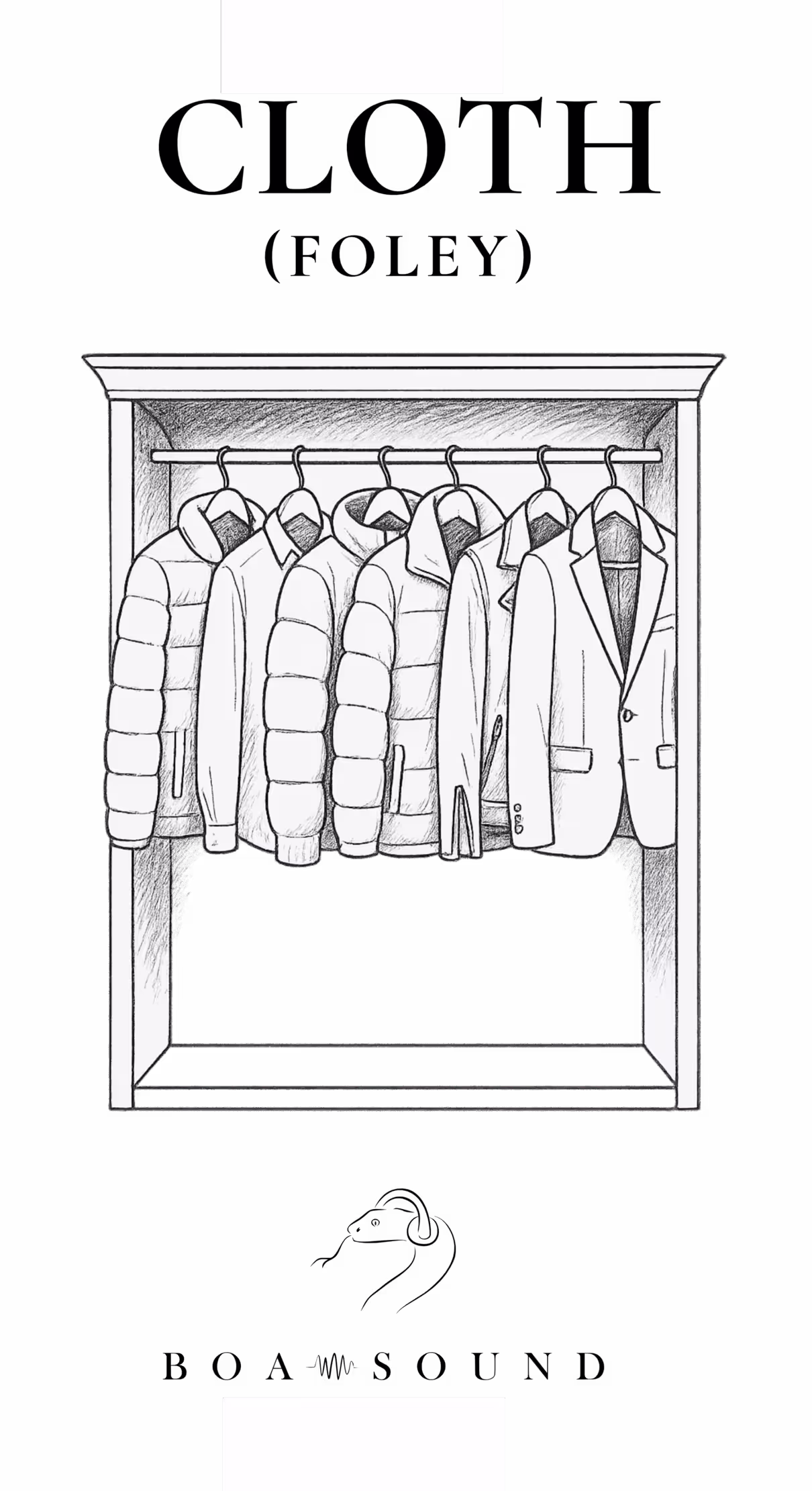 Cloth sound effects library by BoaSound