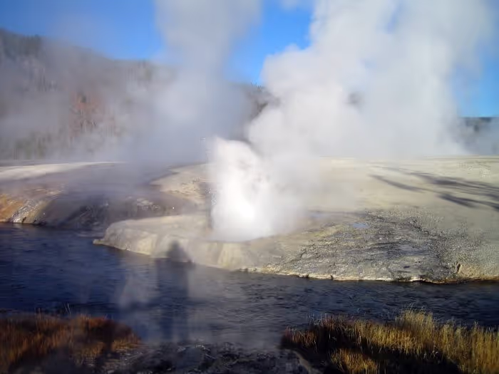 recording sound effects in yellowstone