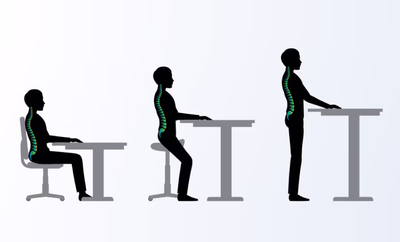 studio ergonomics standing desk
