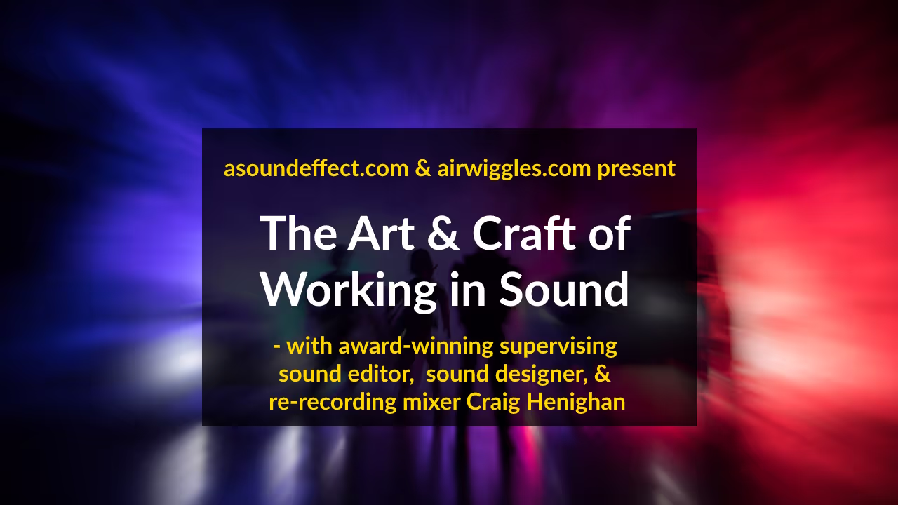 Craig Henighan sound interview