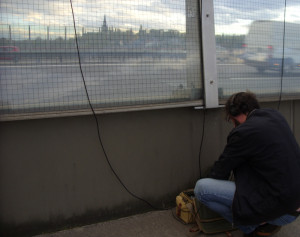 Recording on the bridge
