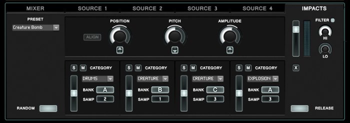 Whoosh Impact Sampler