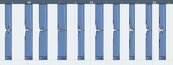 Sliced hits (my favourite)