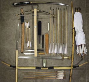 Some of the weapons the team plans on recording