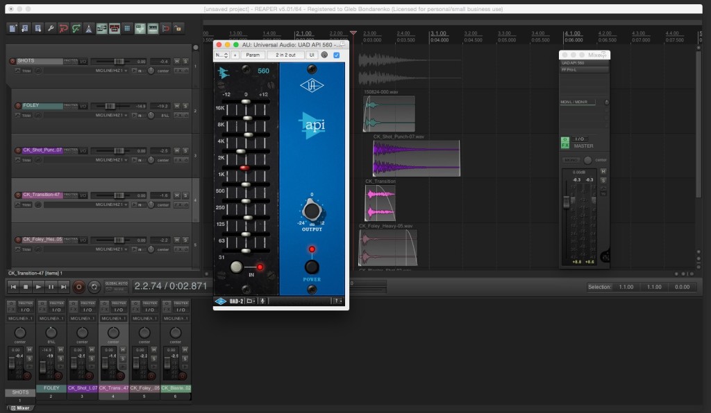 Sci-fi weapon sound design hints