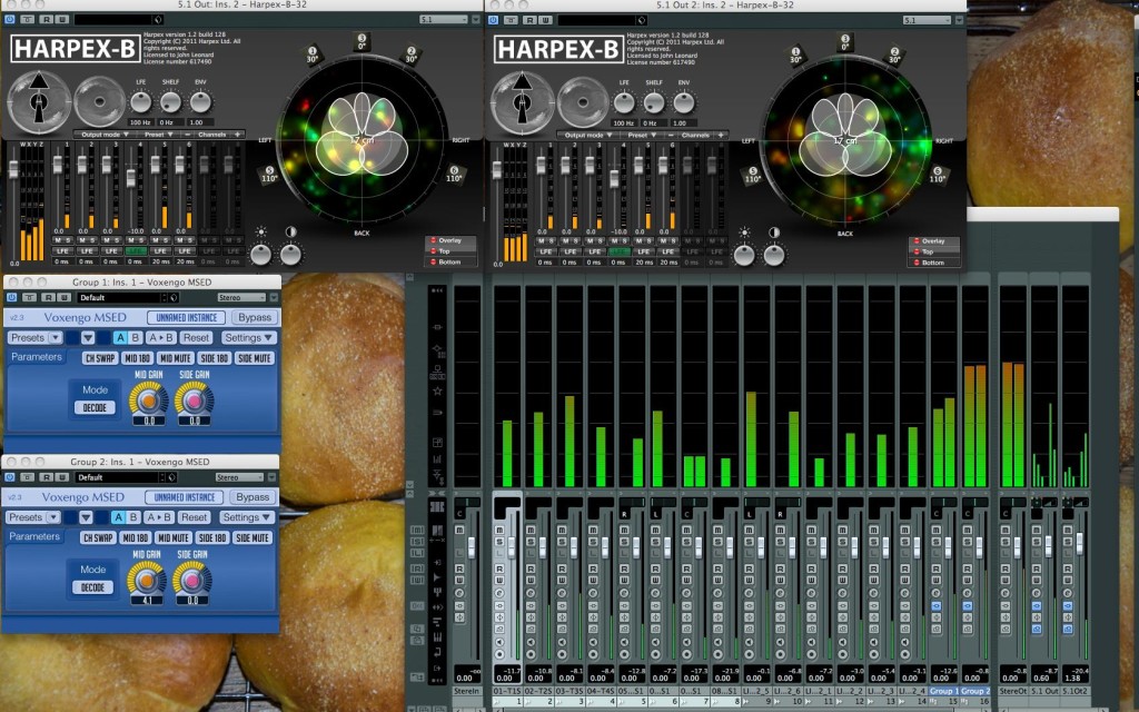 Harpex-B Ambisonic Decoding
