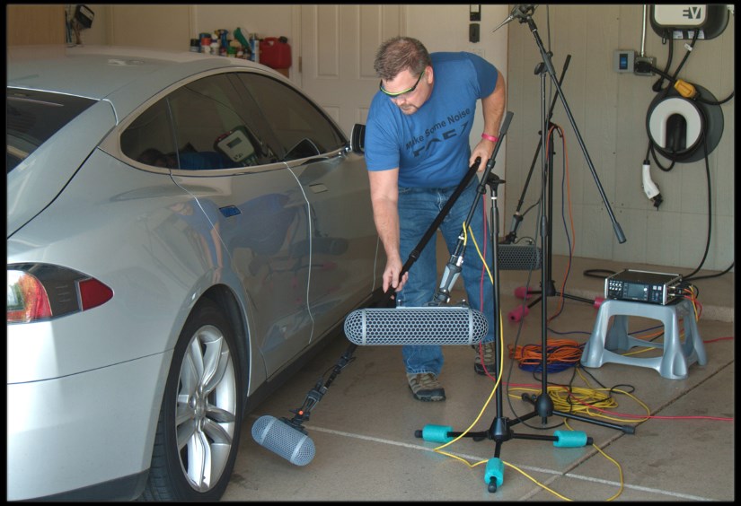 Recording Tesla sounds