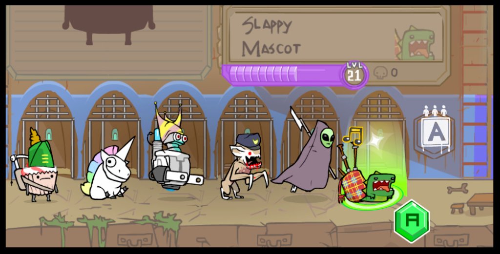 Six fighters are chosen ranging from unicorns to robots to cupcakes