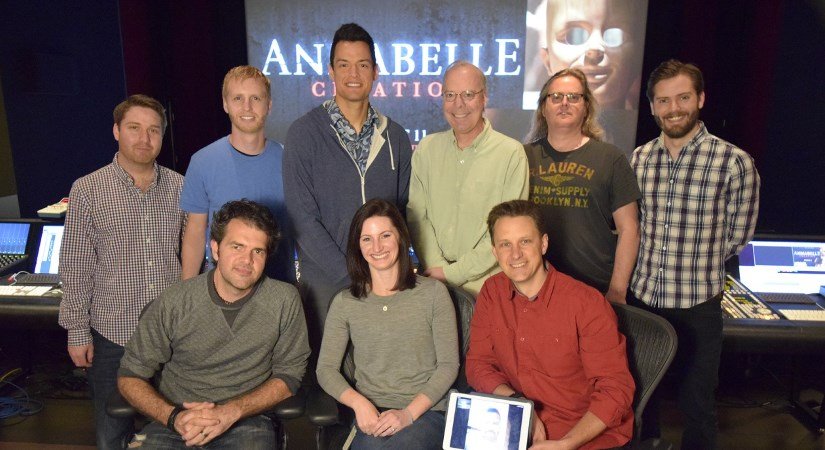 The Annabelle Creation sound team