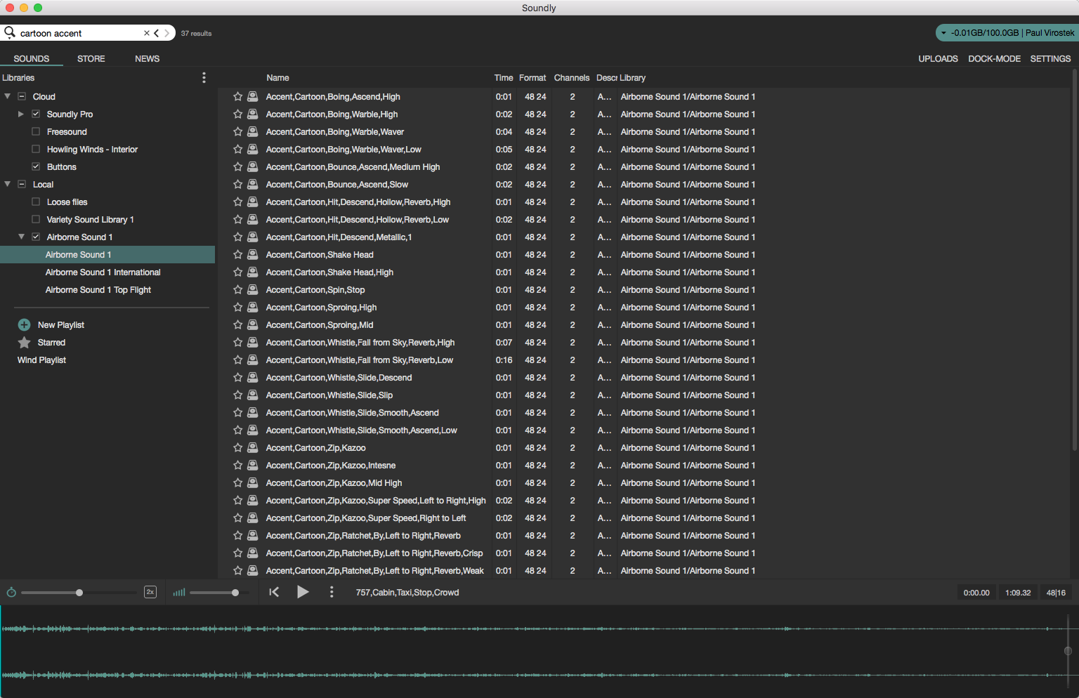 Organize sound libraries.