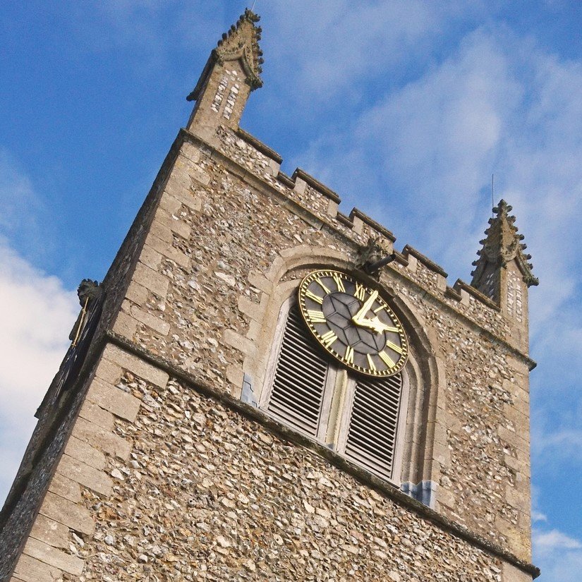 Sound effects from the church Tower Weasenham St Peter